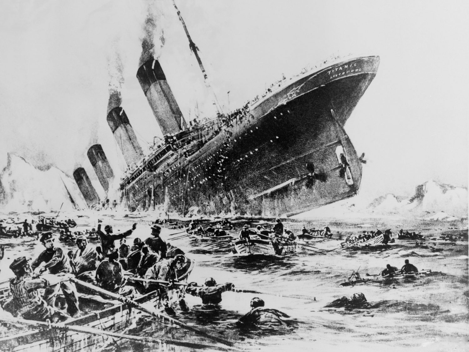 Титаник 1912 Айсберг